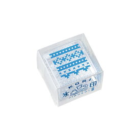 キングジム｜KING JIM 透明スタンプ 「氷印」 クロスステッチ CLS22-004