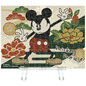 やのまん｜YANOMAN ジグソーパズル プチパリエクリア 2308-45 ディズニー Mickey Mouse（ミッキーマウス）/牡丹