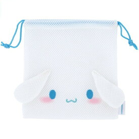 Skater｜スケーター シナモロール　メッシュ生地巾着 ZKM1