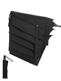 KIZAWA｜キザワ 8本骨形状安定自動開閉傘 親骨65cm ブラック A65XT-083UI-black [雨傘 /65cm]