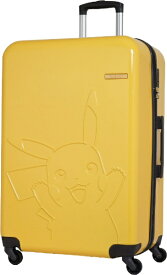 ポケモン｜Pokemon ポケモン　ピカチュウ　キャリーケース イエロー PK-0864-69-YE [TSAロック搭載]