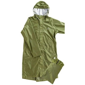 アサヒサイクル｜Asahi Cycle リュックイン・レインコート オリーブ 43313 [ユニセックス /Mサイズ：適応身長160〜170]