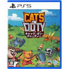 【予約特典付き】【2024年09月05日発売】 Game Source Entertainment Cats On Duty【PS5】 【代金引換配送不可】