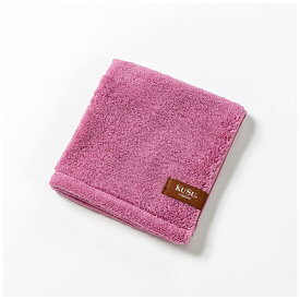 楠橋紋織｜KUSUBASHI MONORI KuSu organic ウォッシュタオル 33cm×34cm （PBP YARNプロジェクト対象） ピンク 1-68031-51-P