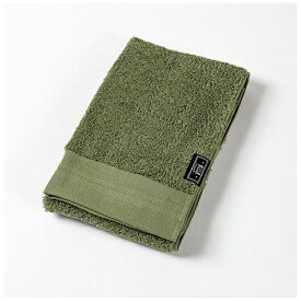 楠橋紋織 DOUBLE STAR タントロ フェイスタオル 34cm×85cm カーキ 1-68265-31-MOG