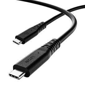 【エントリーで最大全額ポイント還元｜8/22迄】 AUKEY｜オーキー ケーブル Impulse Series USB4 C-C PD 240W [Type-C to C] 1.5m ブラック CBCD24BK [USB Power Delivery対応]