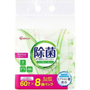 IRIS OHYAMA�b�A�C���X�I�[���} ���ۂ��ł���E�F�b�g�e�B�b�V�� �m���A���R�[���^�C�v 60����×8�p�b�N