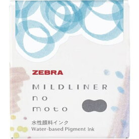 ゼブラ｜ZEBRA インクボトル マイルドライナーのもと マイルドブルー P-WI1-MBL
