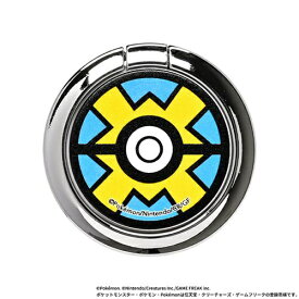 HAMEE｜ハミィ ポケットモンスター/ポケモン スマホリング iFace Finger Ring Holder フラットタイプ iFace クイックボール 41-972571