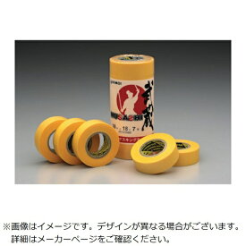 KAMOI｜カモ井加工紙 和紙マスキングテープ 武蔵 10巻入（幅12mm/長さ18m） イエロー MUSASHIJAN-12
