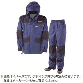 カジメイク｜KAJIMEIKU カジメイク　仕事合羽　ネイビー　5L