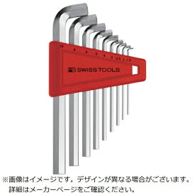 PBスイスツールズ社｜PB SWISS TOOLS PBスイスツールズ　ショートヘッド六角棒レンチセット（パックナシ）
