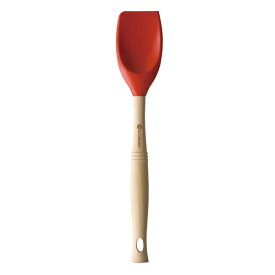 LECREUSET｜ル・クルーゼ グルメ・スパチュラVS（スプーン型） チェリーレッド