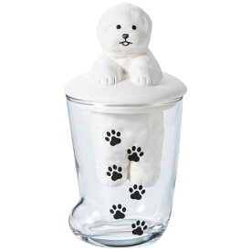 サンアート｜SUN ART かわいい雑貨 どうぶつ 加湿器 卓上 気化式 陶器 高さ約11cm ソックス くつした型 グラス ビションフリーゼ