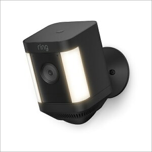 AmazonbA}] Ring Spotlight Cam Plus Battery (O X|bgCgJ vX obe[f) ZT[CgtOJ - ubN B09MSQG8L1 [dF /[d]