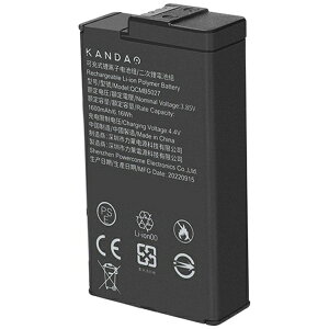 KANDAO�b�J���_�I �o�b�e���[ QooCam 3 Battery QCMB5027