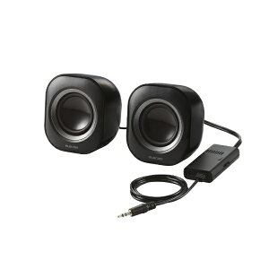 ELECOMbGR MS-P08A2BK PCXs[J[ 3.5mmڑ ubN [ACd /2.0ch]
