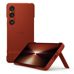 SONY�b�\�j�[ Xperia 1 VI Style Cover with Stand Scarlet �\�j�[ �X�J�[���b�g XQZ-CBEC/RJPCX