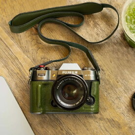 SmallRig｜スモールリグ FUJIFILM X-T50用レザーハーフケースキット 4711 グリーン SR4711