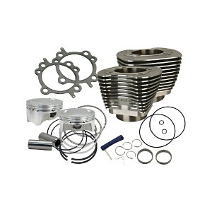 �G�X�A���h�G�X�T�C�N���bS&S Cycle Inc 4�C���`�V�����_�[�L�b�g W.BLK BT 99-06�i06DYNA�����Trike�n�ԗ������j 910-0646
