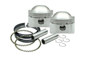 エスアンドエスサイクル|S&S Cycle Inc 鍛造ピストンセット +0.050 4-3/4インチストローカー BT 36-84 106-5778