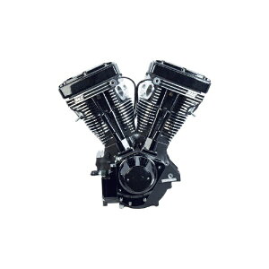 �G�X�A���h�G�X�T�C�N���bS&S Cycle Inc V111 �G���W��ASSY 585 BLK ED BIG TWIN 84-99 310-0829