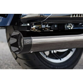 エスアンドエスサイクル｜S&S Cycle Inc SIDEWINDER 2-1 +CAT スモーキークローム Lava Chrome M8 Touring 17-20 550-1086