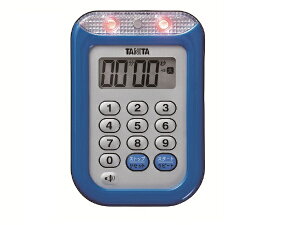 TANITA�b�^�j�^ �f�W�^���^�C�}�[�ې􂢃^�C�}�[100���v �^�j�^ �u���[ TD377BL