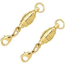 アイメディア｜AIMEDIA 落下防止機能付ネックレスの留め具 2個セット ゴールド 1009065