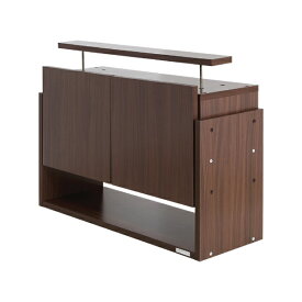 充英アート｜Jueiart 連結式 コレクションラック ユニール 幅83×奥行29本体ハイタイプ専用上置き ロータイプ JAJAN ブラウン SCR-8329USB