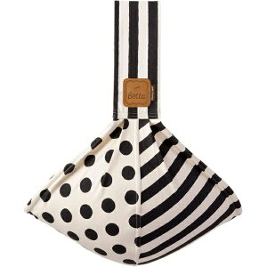 【エントリーで最大全額ポイント還元|11/5迄】 ズーム・ティー|Zoom.T Betta(ベッタ)キャリーミー! ストライプ&ドット モノトーン