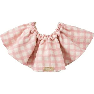 ズーム・ティー|Zoom.T Betta(ベッタ)ブーケビブ チェック&ストライプ ピンク