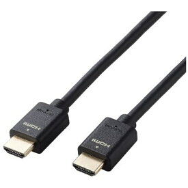ELECOM｜エレコム HDMI 1.4 ケーブル ハイスピード 3m 4K 30Hz フルHD 120Hz ARC 【 PS5 PS4 Nintendo Switch Xbox 対応 】 イーサネット High Speed HDMI Cable 認証品 ブラック GM-HD14E30BK【PS5/PS4/Switch/Xbox Series X S/Xbox One】