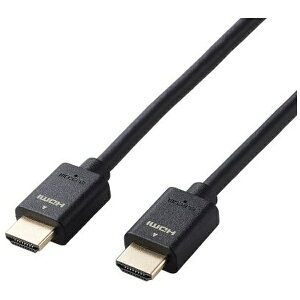 ELECOM|エレコム HDMI 1.4 ケーブル ハイスピード 3m 4K 30Hz フルHD 120Hz ARC 【 PS5 PS4 Nintendo Switch Xbox 対応 】 イーサネット High Speed HDMI Cable 認証品 ブラック GM-HD14E30BK【PS5/PS4/Switch/Xbox Series X S/Xbox One