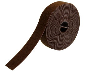 RIP-TIE｜リップタイ ラップストラップ 25.4mm×3.05m 1巻 茶 W-10-HRL-BN
