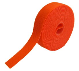RIP-TIE｜リップタイ ラップストラップ 25.4mm×3.05m 1巻 オレンジ W-10-HRL-O