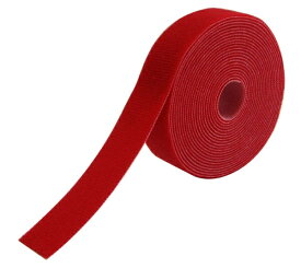 RIP-TIE｜リップタイ ラップストラップ 25.4mm×3.05m 1巻 赤 W-10-HRL-RD