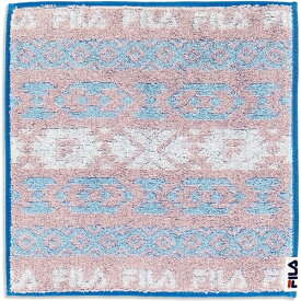 タオル美術館｜Towel Art Museum FILA（フィラ）ノルディック タオルハンカチ（約25×25cm） ピンク