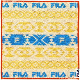 タオル美術館｜Towel Art Museum FILA（フィラ）ノルディック タオルハンカチ（約25×25cm） イエロー
