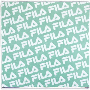 タオル美術館|Towel Art Museum FILA(フィラ)総柄 マルチケット グリーン