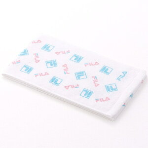 タオル美術館|Towel Art Museum FILA(フィラ)ロゴミックス マフラータオル(約15×110cm) ブルー