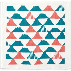 タオル美術館|Towel Art Museum さいか 三角並べ タオルハンカチ(約25×25cm) ブルー