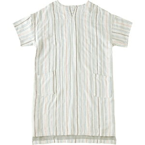 【エントリーで最大全額ポイント還元|11/5迄】 タオル美術館|Towel Art Museum cococi LDK レディースガーゼルームワンピース(Vネック)Mサイズ ベージュ