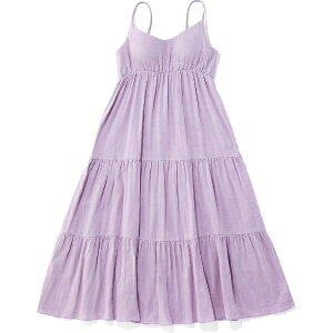 【エントリーで最大全額ポイント還元|11/5迄】 タオル美術館|Towel Art Museum cococi beauty シャルロット ガーゼキャミソールワンピース Mサイズ ラベンダー