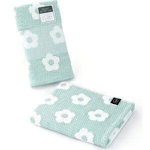 タオル美術館|Towel Art Museum cococi light ビスキュイ フェイスタオル(約34×80cm) グリーン