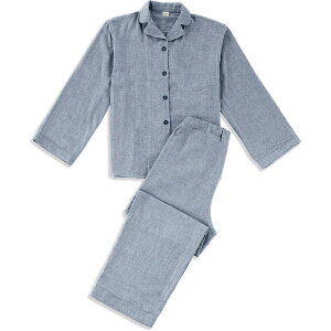 【エントリーで最大全額ポイント還元|11/5迄】 タオル美術館|Towel Art Museum cococi beauty リナ ガーゼロングスリープパジャマ Mサイズ ネイビー