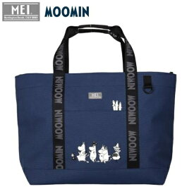 【エントリーで最大全額ポイント還元｜7/18迄】 LYNX｜リンクス トートバッグ MEI × MOOMIN メイ ムーミン ネイビー ME3037NV-8 [(約)横59×縦37×マチ15cm]【オウンネーム非対応】