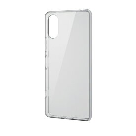 ELECOM｜エレコム Xperia 10 VI SO-52E ケース ハイブリッド カバー 衝撃吸収 カメラレンズ保護設計 ストラップホール付 極み設計 クリア PM-X241HVCKCR