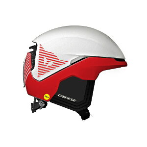 �_�C�l�[�[�bDAINESE �X�L�[�w�����b�g NUCLEO MIPS SKI HELMET(M-L�T�C�Y) LILY WHITE/RACING RED 4840372