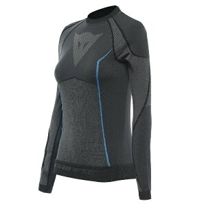 _Cl[[bDAINESE fB[X A_EFA DRY LS WMN(XS/STCY) BLACK/BLUE 49100022
